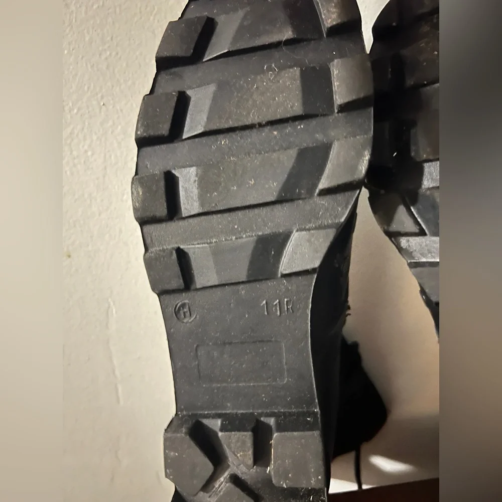 Mens combat boots - Picture 4 of 4